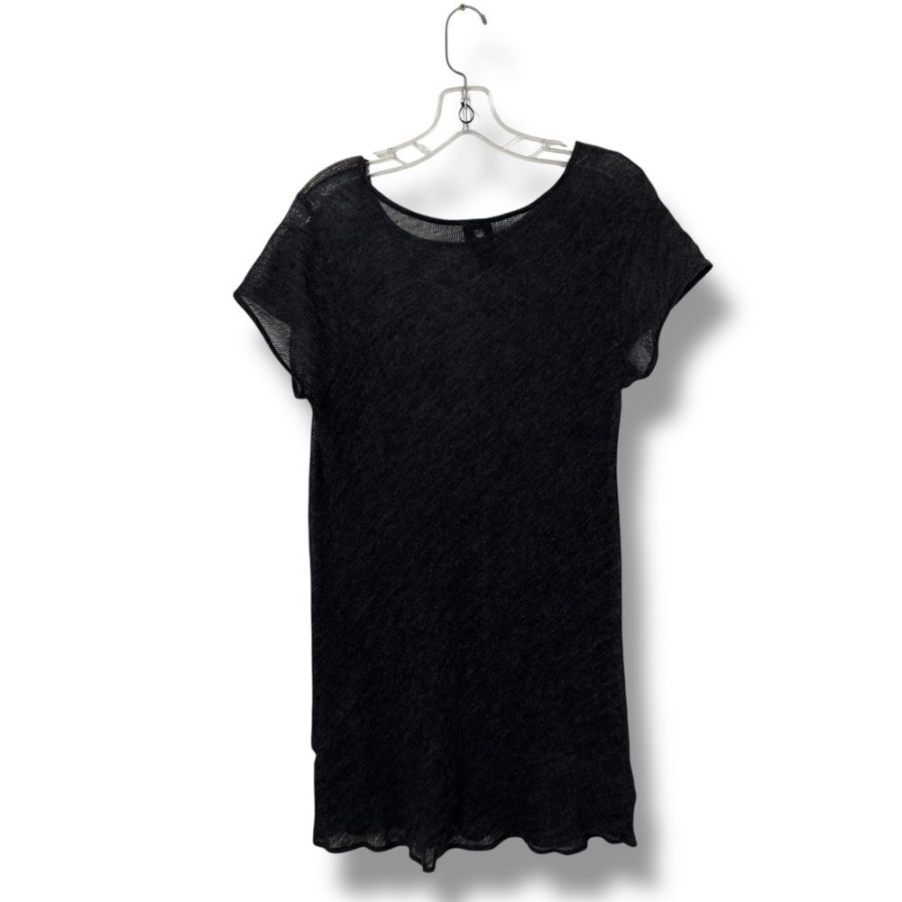 Eileen Fisher Alpaca Merino Tunic L Natural Fiber Knit Slow Fashion Minimal